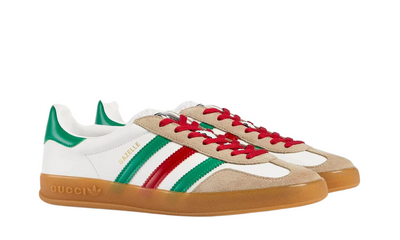 Adidas x GUCCI Gazelle  'White Green Red'