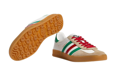 Adidas x GUCCI Gazelle  'White Green Red'