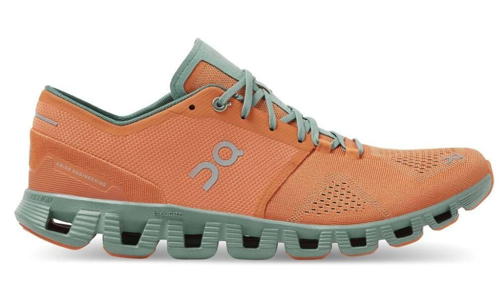 On Cloud  X Orange/Sea