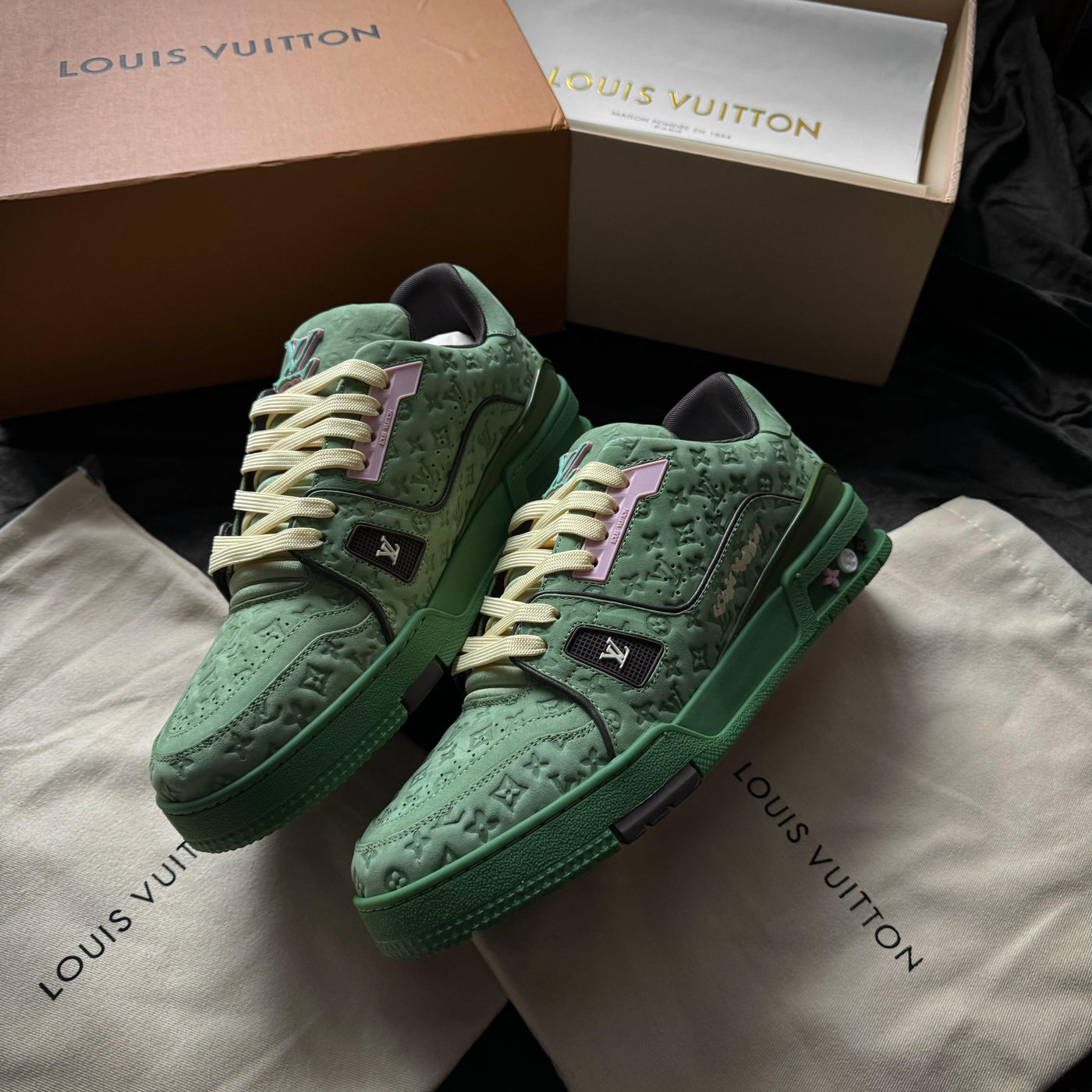 Louis Vuitton by Tyler, the Creator LV Trainer Green