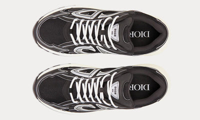 Dior B30 Black Mesh And Technical Fabric Low Top Sneakers