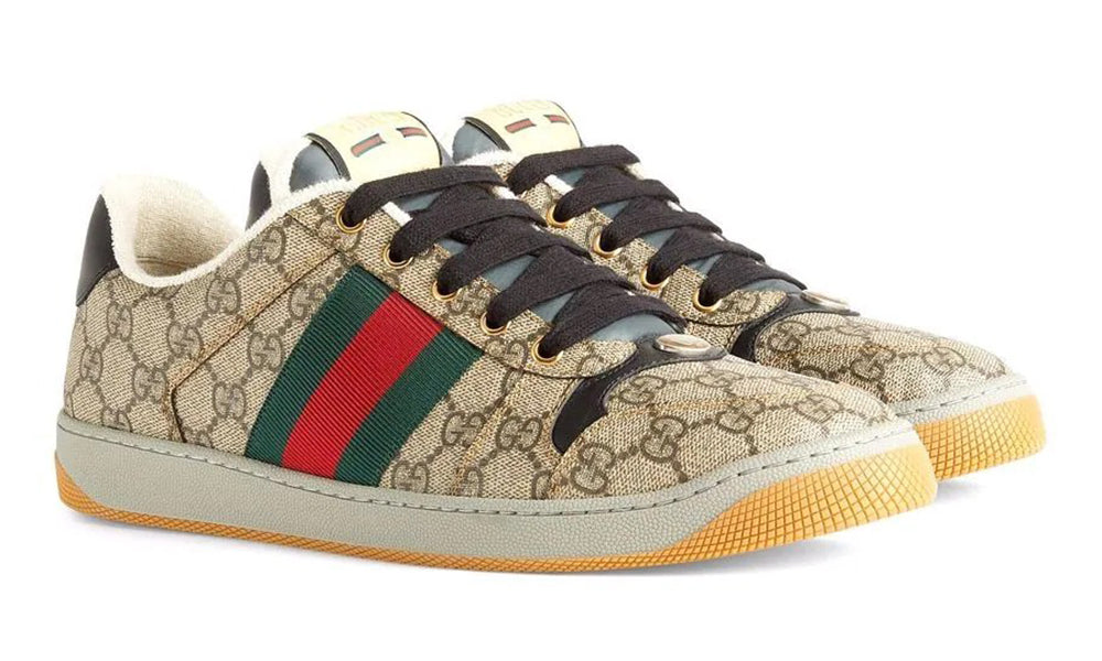 Gucci Screener lace-up sneakers