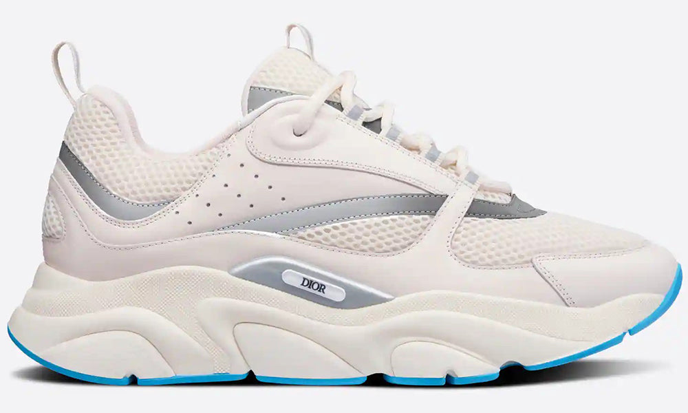 Dior B22 Cream Technical Mesh and Smooth Calfskin