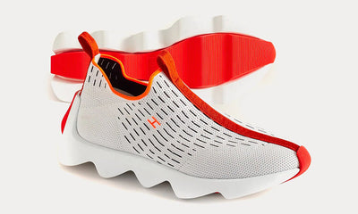 HERMES Eclair Blanc Low Top Sneakers