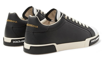 Dolce & Gabbana Leather Sneakers "Black"
