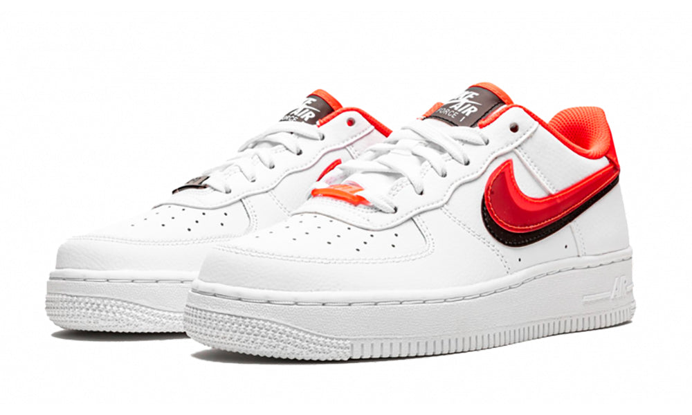 Nike Air Force 1 LV8 Double Swoosh Red Black (GS)