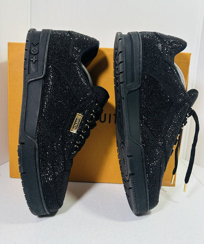Louis Vuitton Trainer Crystal  – Black